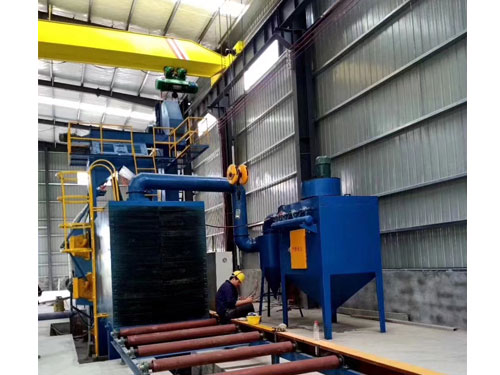 大型H型鋼通過(guò)式拋丸機(jī)